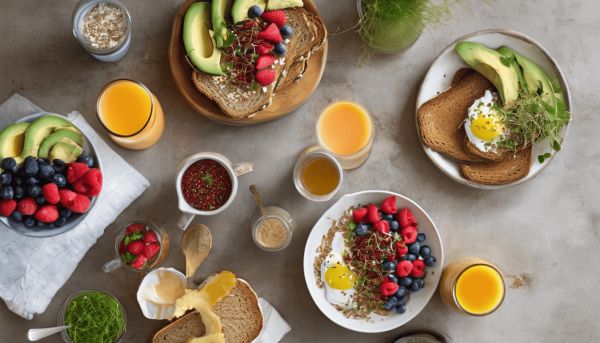 Un petit déjeuner complet qui booste votre énergie